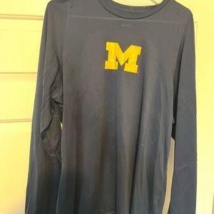 Jordan Michigan long sleeve- Navy Blue